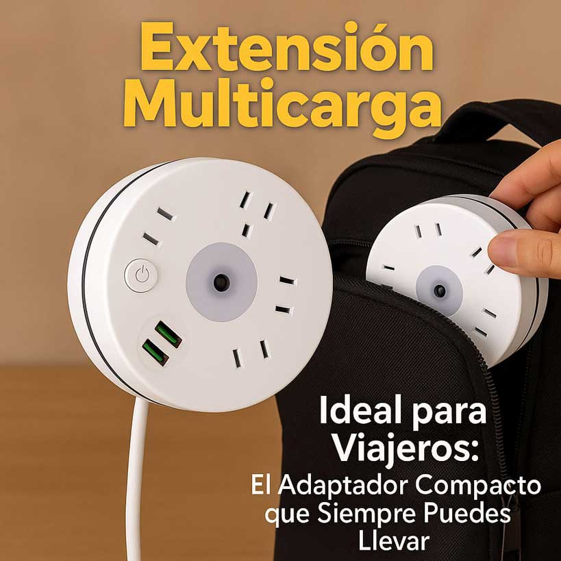 Elimina el caos de cables en menos de un minuto.