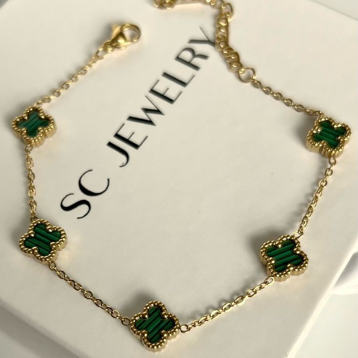 Pulsera Trebol Van Cleef +CAJA de regalo