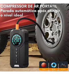 Arrancador portátil con compresor digital